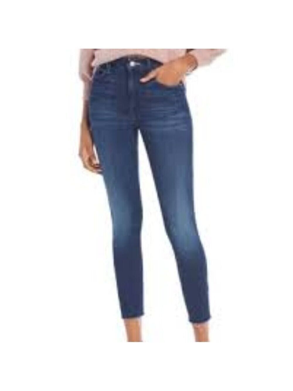 MOTHER High Waisted Looker Ankle Fray Jeans Size 27
